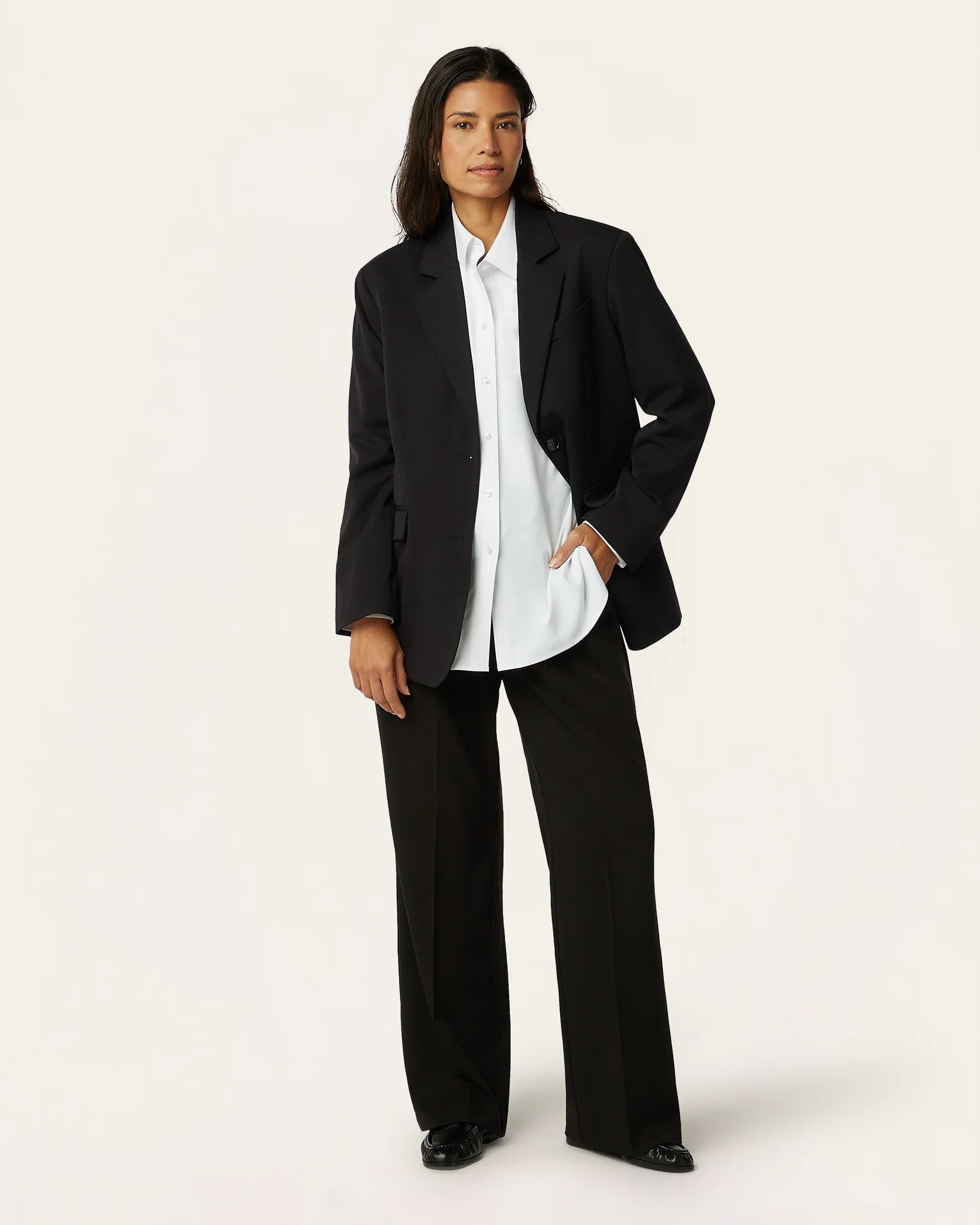 Gen 1: Oversized Blazer - Black - Image 3